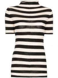 Khaite Nidia striped knit top Nidia striped knit top at Farfetch